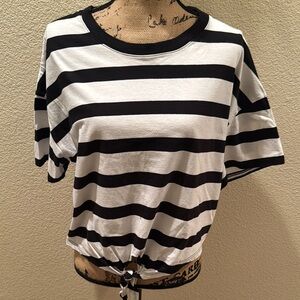 Women’s Levi’s Striped Crop Top